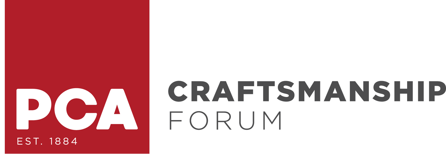 PCA Craftsmanship Forum